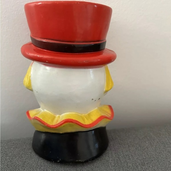 2 Vintage Cute Banks Circus Clown Plastic Bank & Teddy Bear Bank - Picture 4 of 12